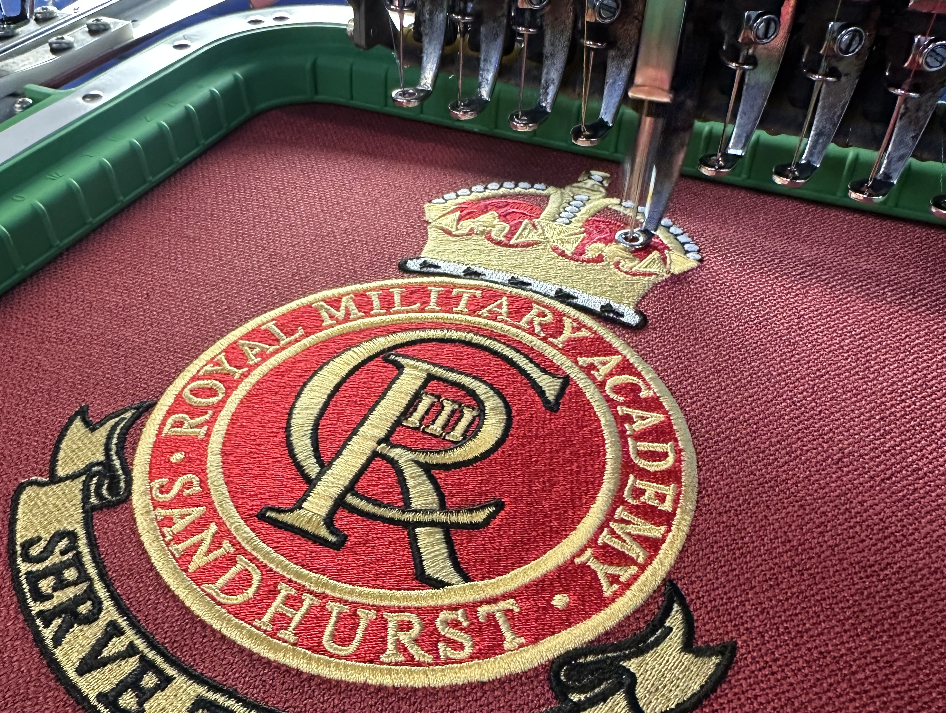 Embroidered workwear done by services available near me. 